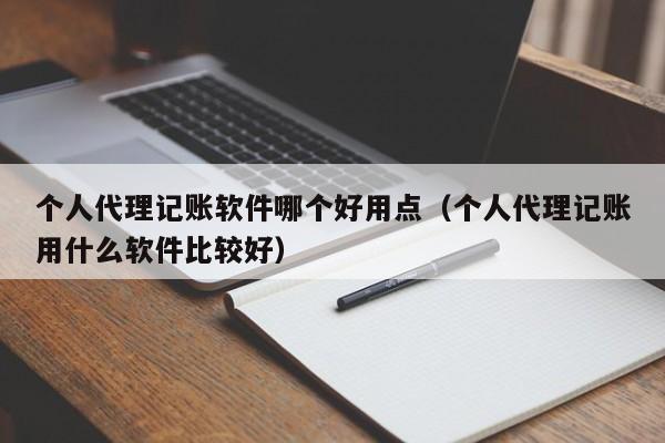 个人代理记账软件哪个好用点（个人代理记账用什么软件比较好）