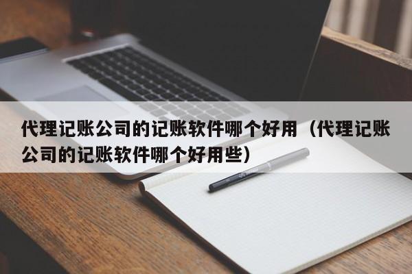 代理记账公司的记账软件哪个好用（代理记账公司的记账软件哪个好用些）