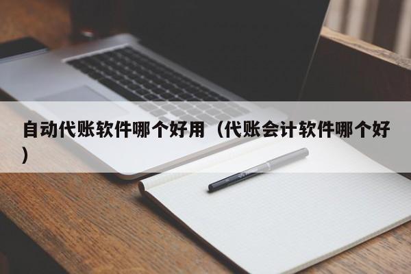 自动代账软件哪个好用（代账会计软件哪个好）