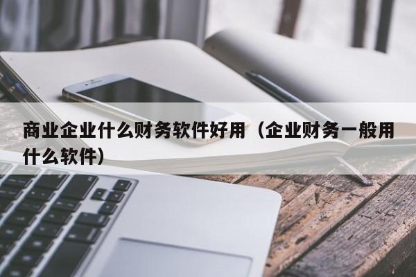 商业企业什么财务软件好用（企业财务一般用什么软件）