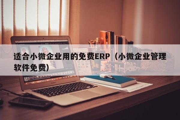 适合小微企业用的免费ERP（小微企业管理软件免费）