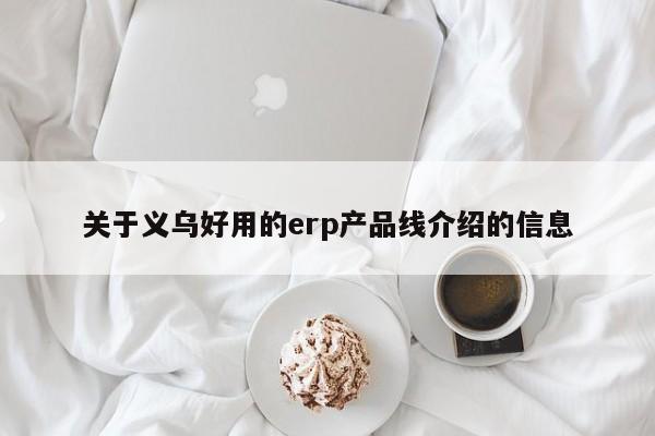 关于义乌好用的erp产品线介绍的信息