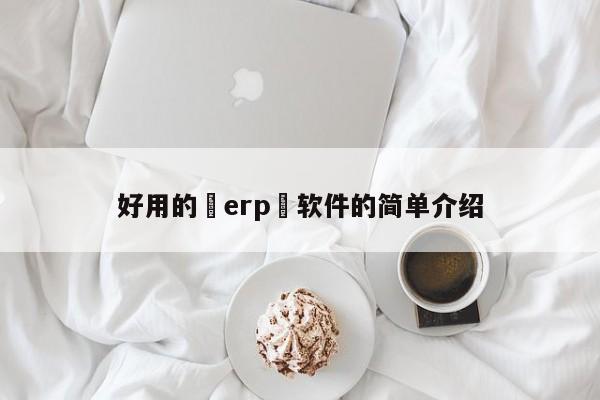 好用的 erp 软件的简单介绍