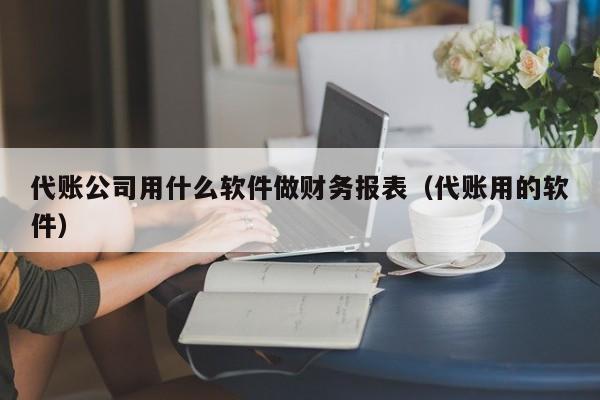 代账公司用什么软件做财务报表（代账用的软件）