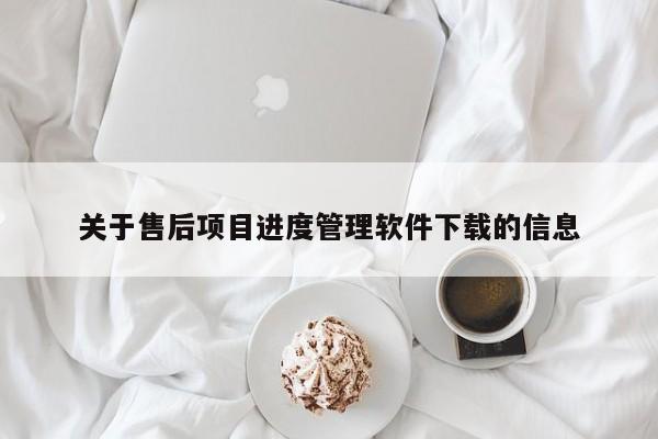 关于售后项目进度管理软件下载的信息