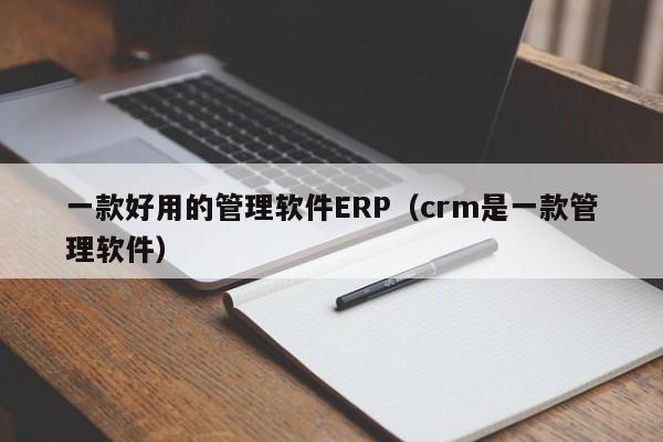 一款好用的管理软件ERP（crm是一款管理软件）