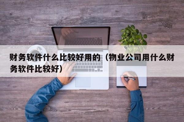 财务软件什么比较好用的（物业公司用什么财务软件比较好）